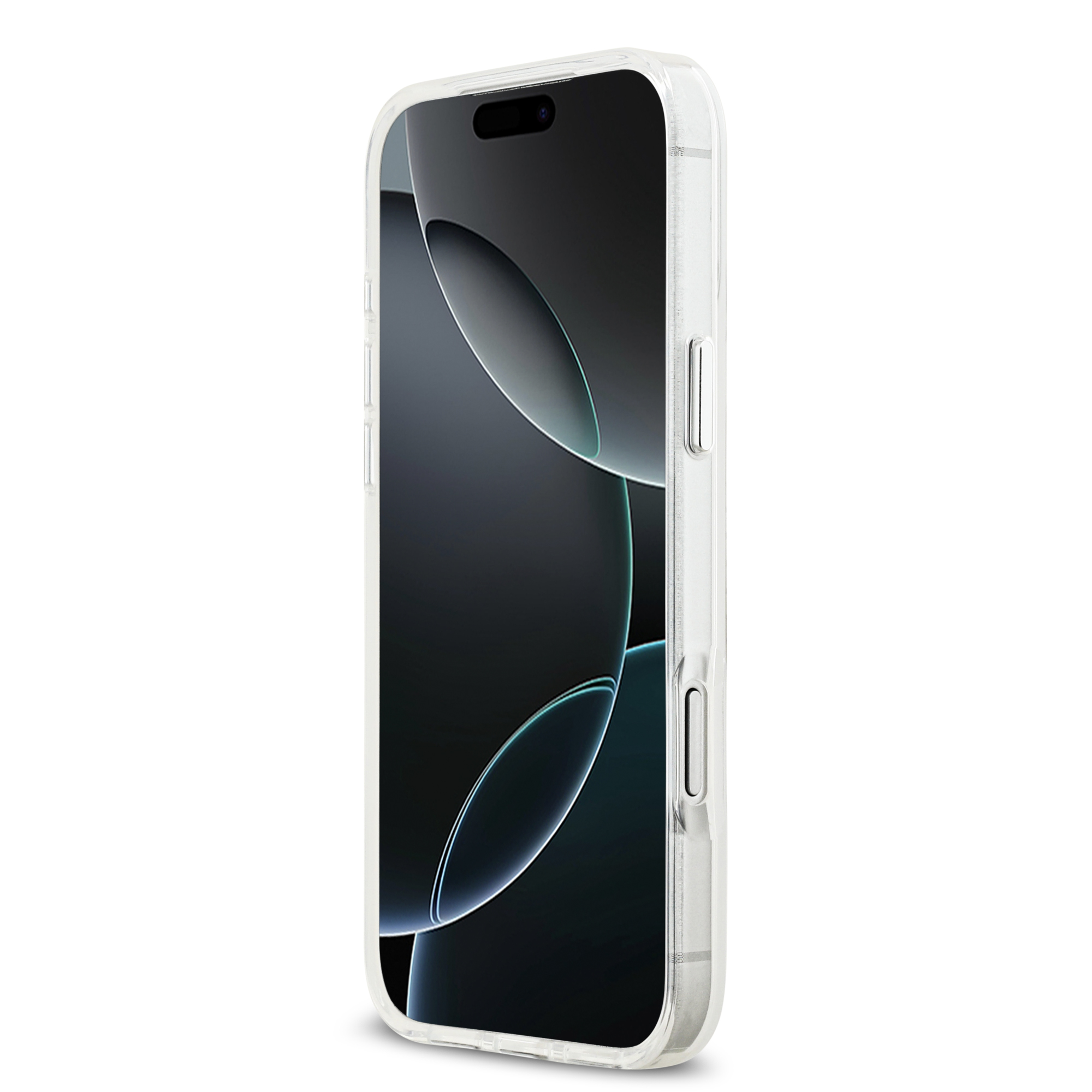 iPhone 17 Pro Max - MERCEDES BENZ Frosted Vintage Logo Transparent — estuche (foto 5 de 5)