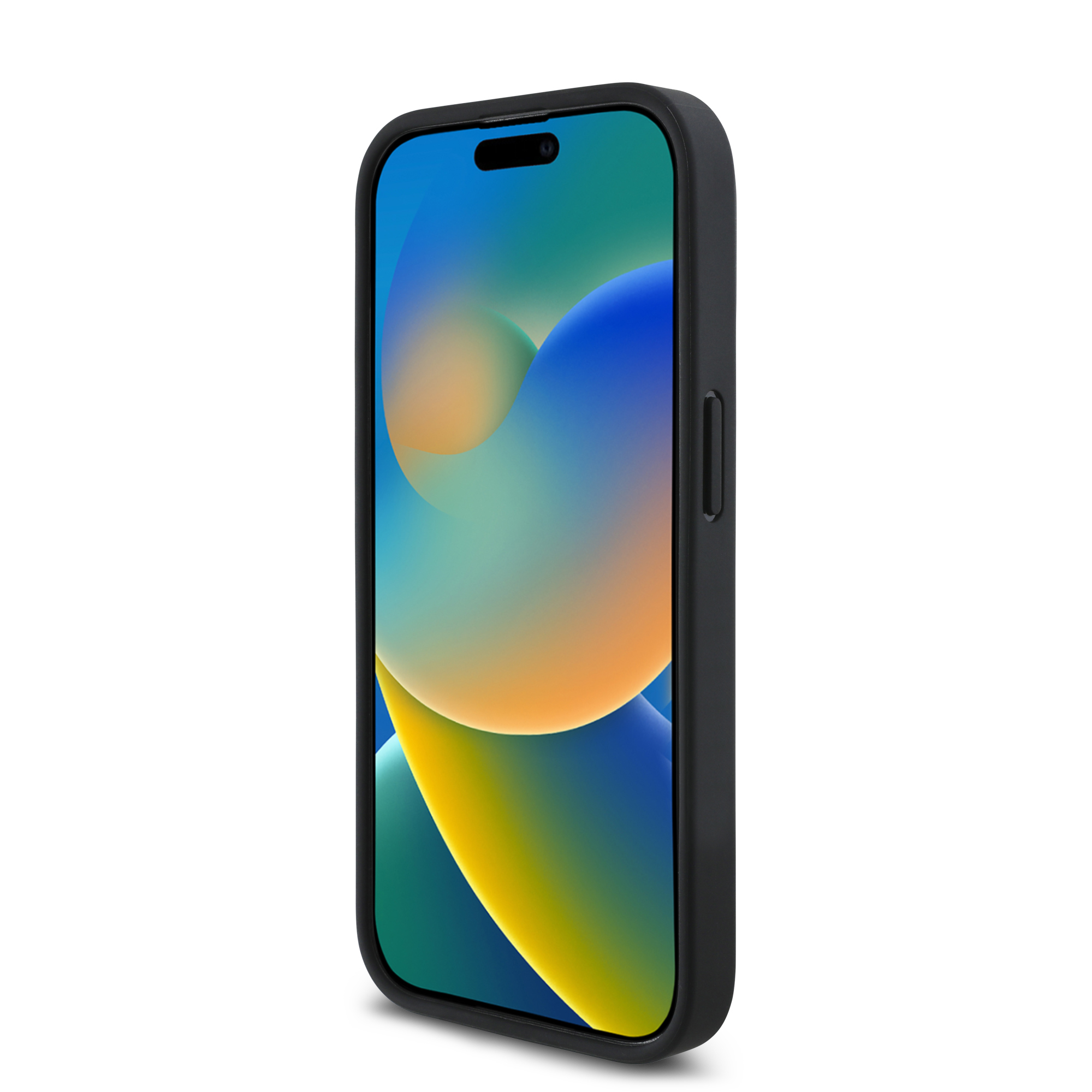 iPhone 15 Pro Max - REDBULL RACING Meshes Leather Debossed Bull Navy — estuche (foto 5 de 5)
