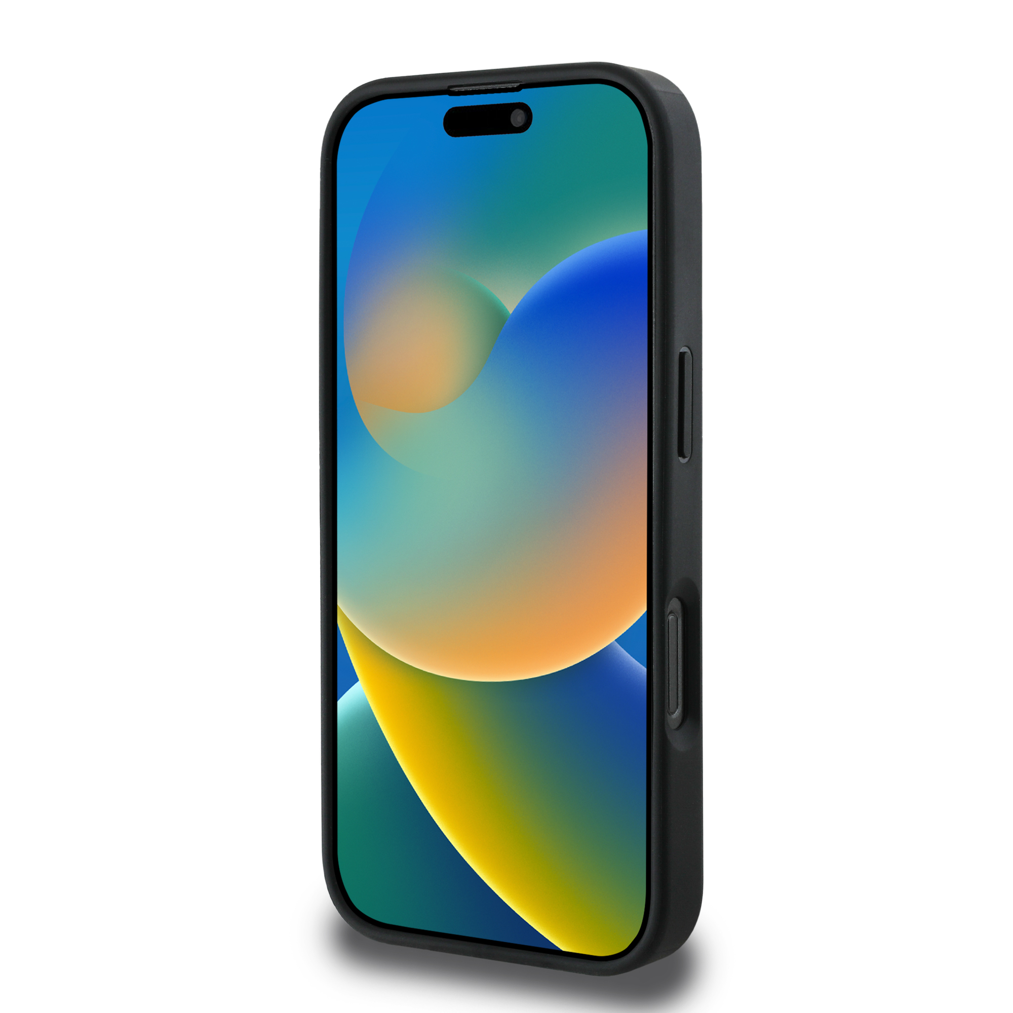 iPhone 16 Pro - REDBULL RACING Meshed Leather Debossed Bull Navy — estuche (foto 5 de 8)