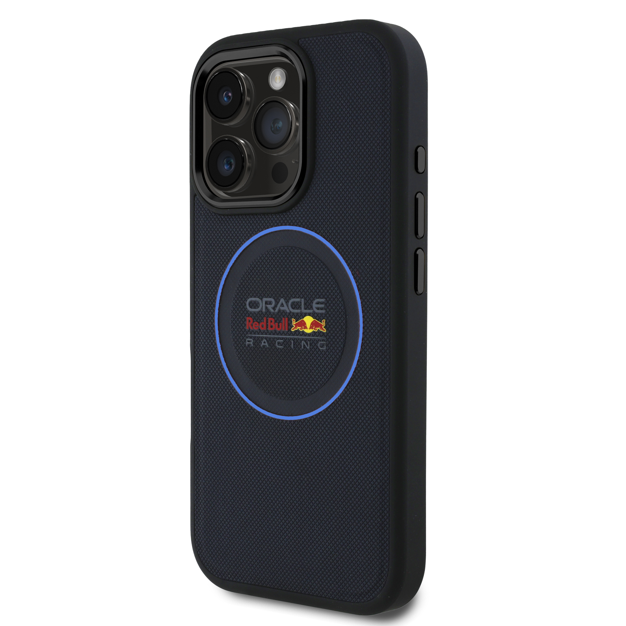 iPhone 16 Pro - REDBULL RACING Meshed Leather Navy — estuche (foto 3 de 8)