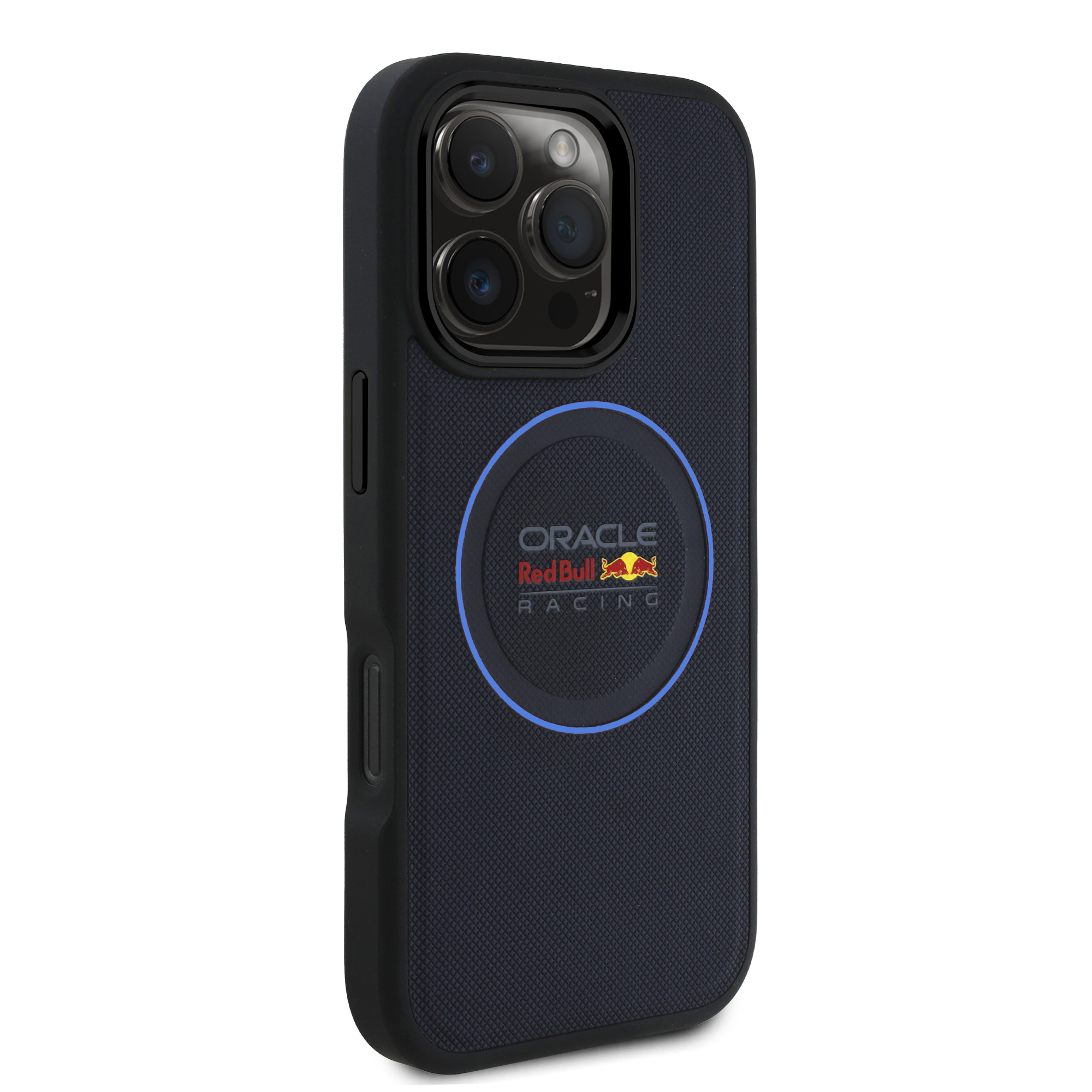 iPhone 16 Pro - REDBULL RACING Meshed Leather Navy — estuche (foto 4 de 8)