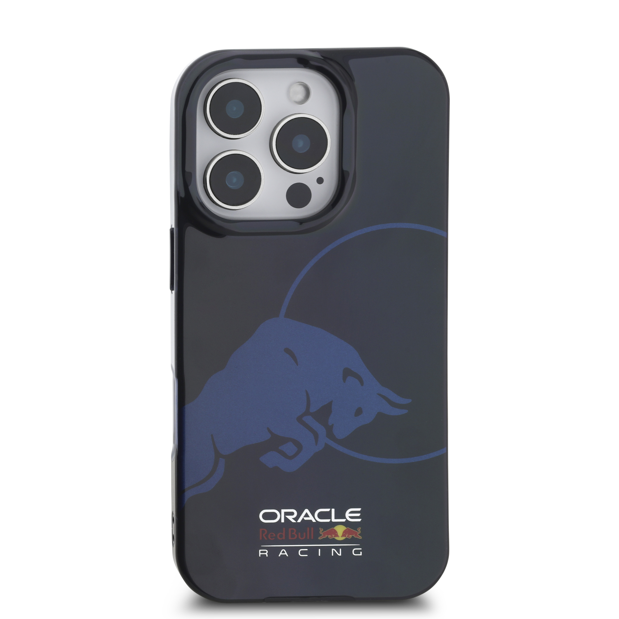 iPhone 16 Pro Max - REDBULL RACING Transparent Single Bull Navy