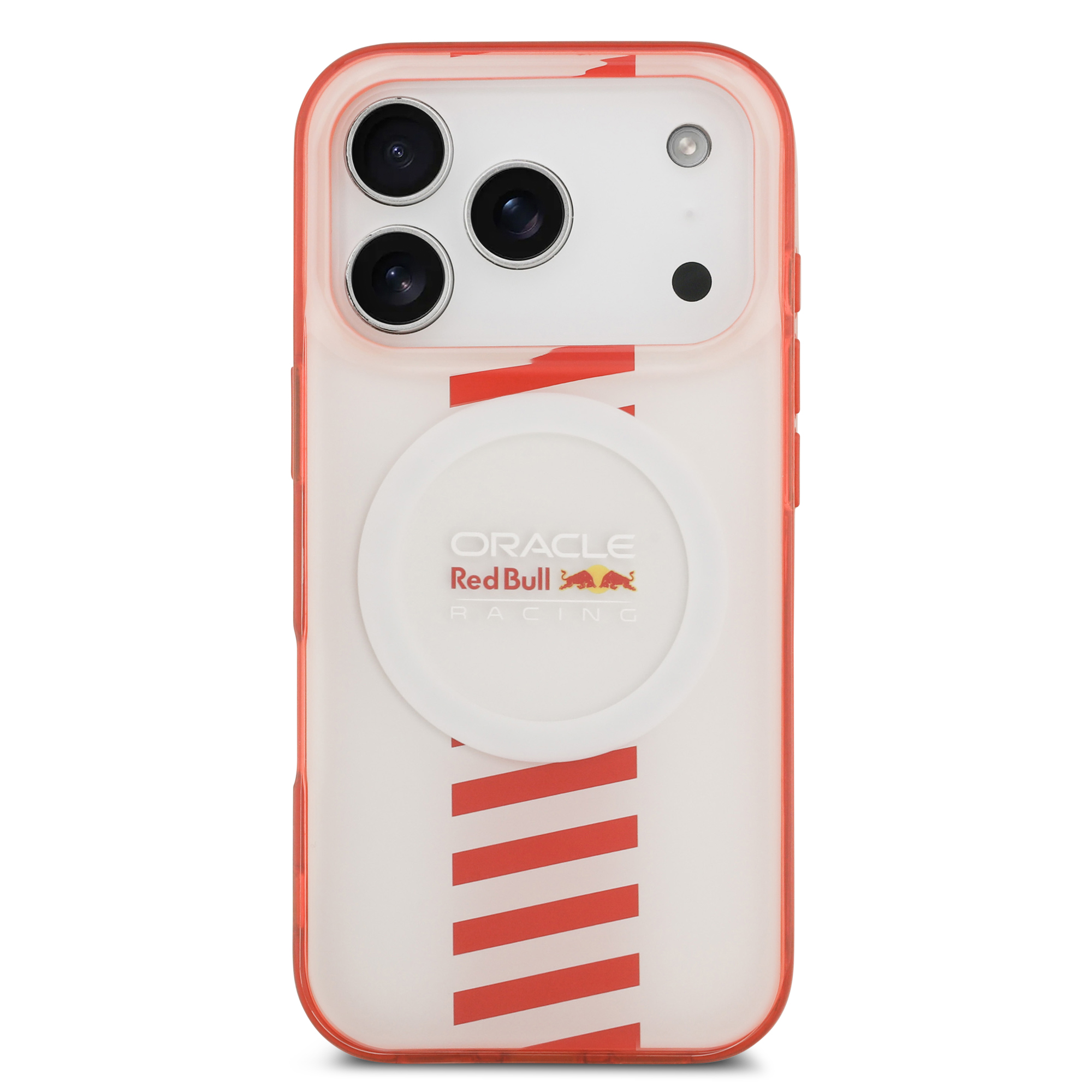 iPhone 17 Pro - REDBULL RACING Double Layer Centered Powerbar White
