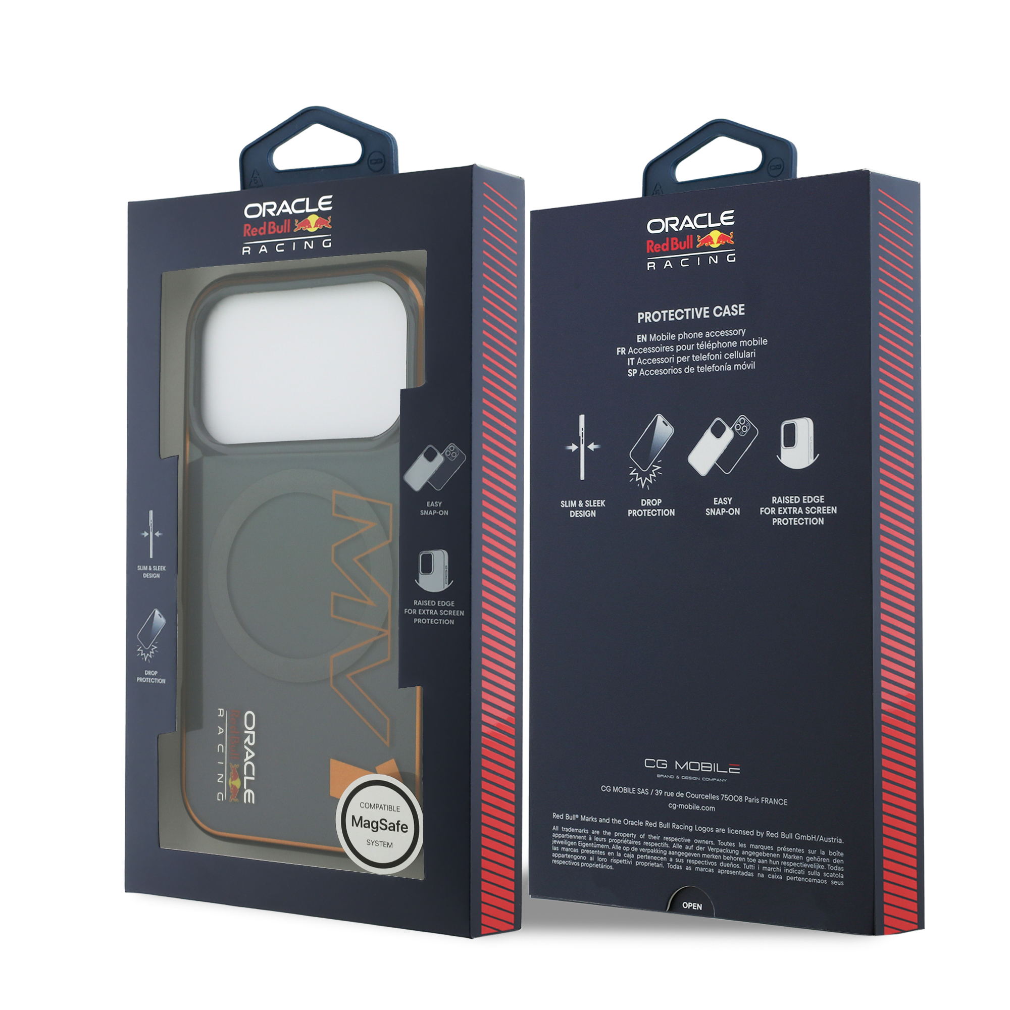 iPhone 17 Pro - REDBULL RACING Double Layer Max Verstappen Grey — estuche (foto 8 de 8)
