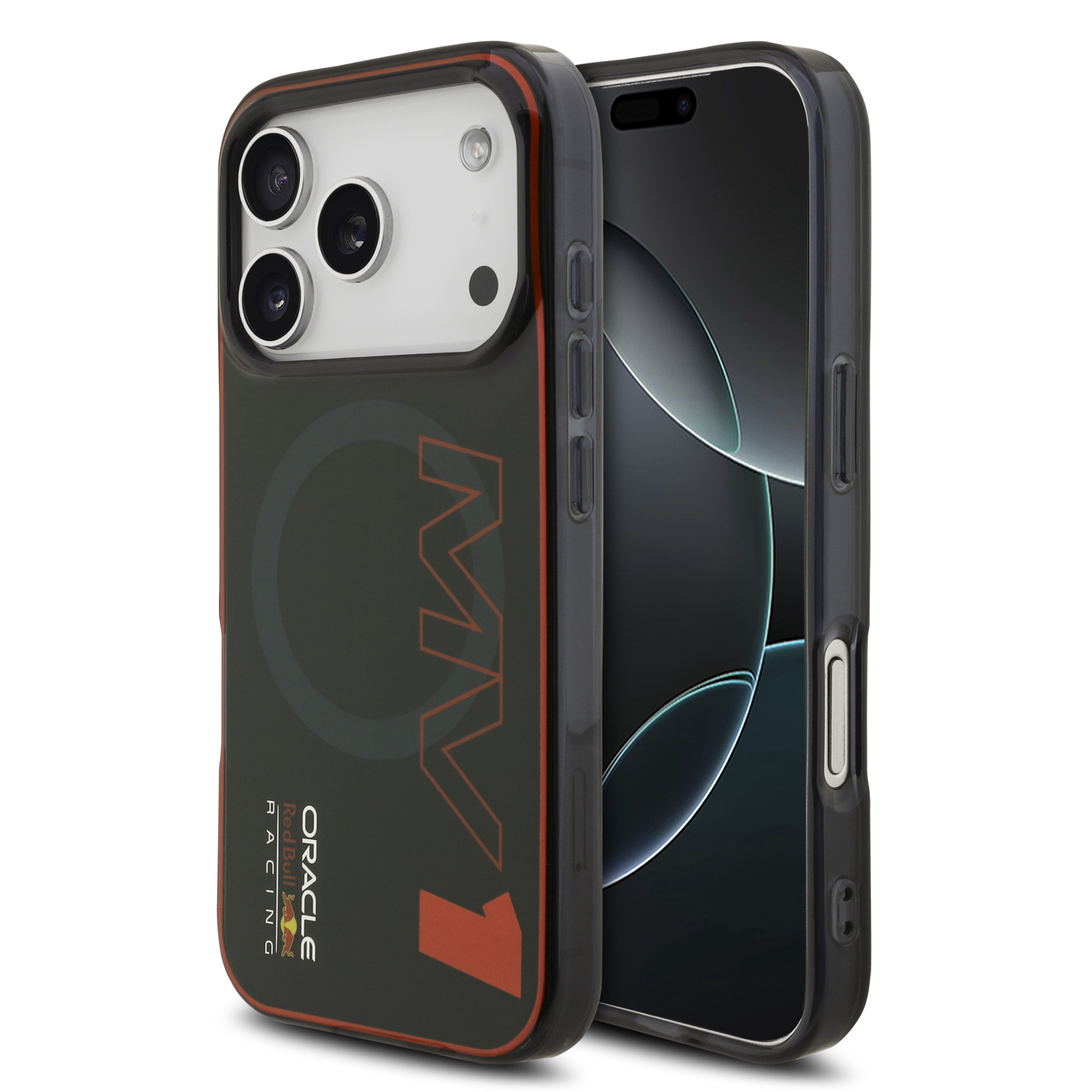 iPhone 17 Pro - REDBULL RACING Double Layer Max Verstappen Navy — estuche