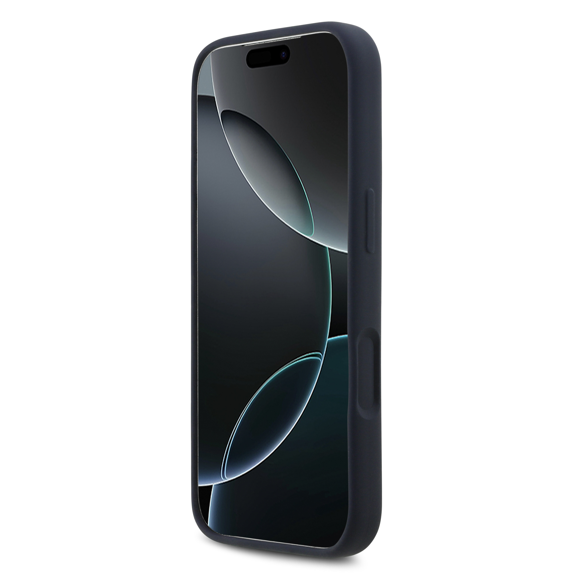 iPhone 17 Pro - REDBULL RACING Liquid Silicone Oversize Vertical Logo Navy — estuche (foto 5 de 5)
