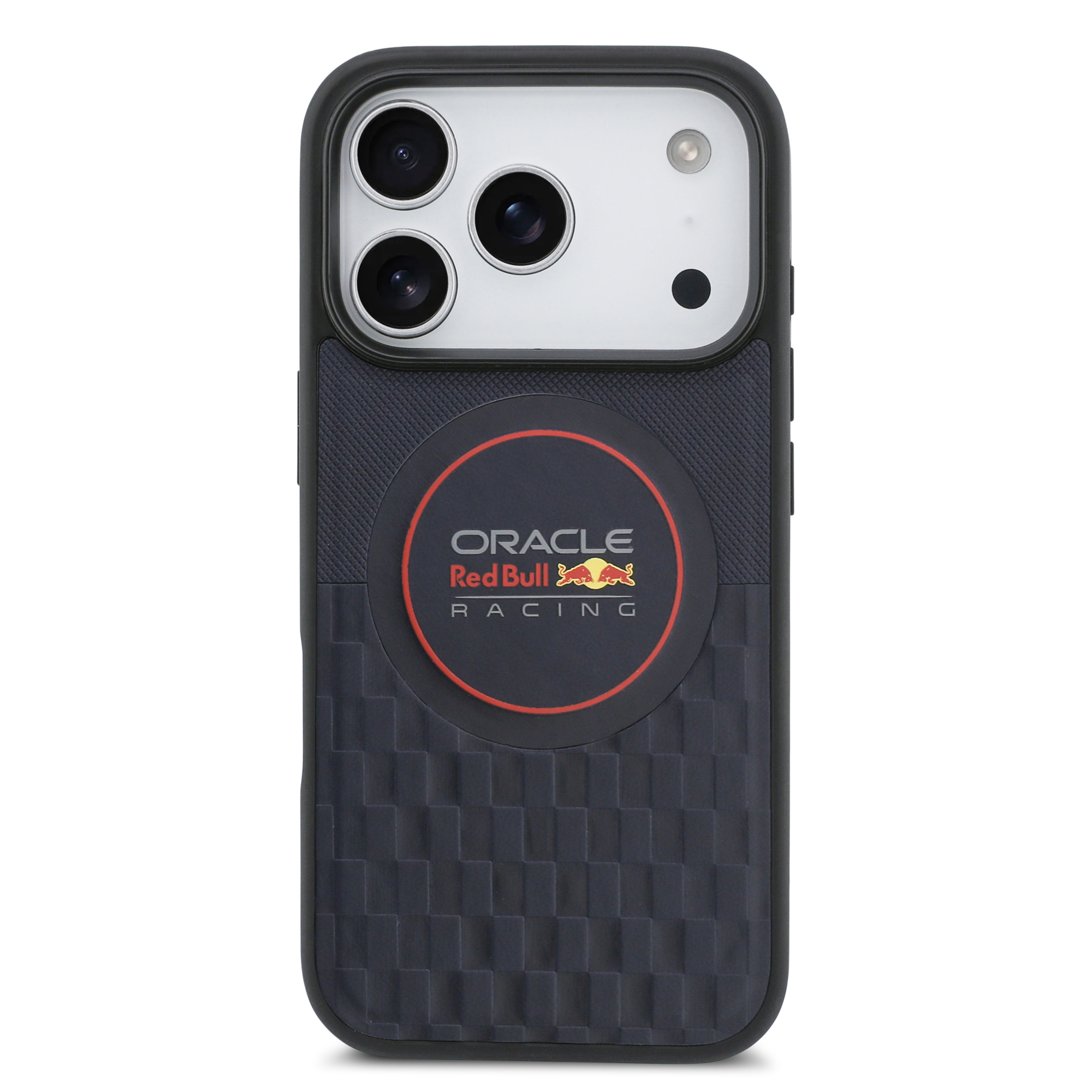 iPhone 17 Pro - REDBULL RACING Meshed Ring Pattern Navy — estuche (foto 3 de 5)