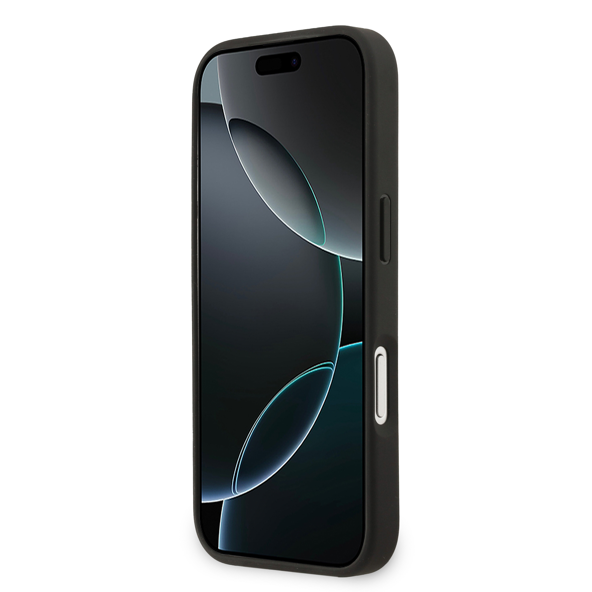 iPhone 17 Pro - REDBULL RACING Leather With Logo And Embossed Pattern Black — estuche (foto 5 de 5)