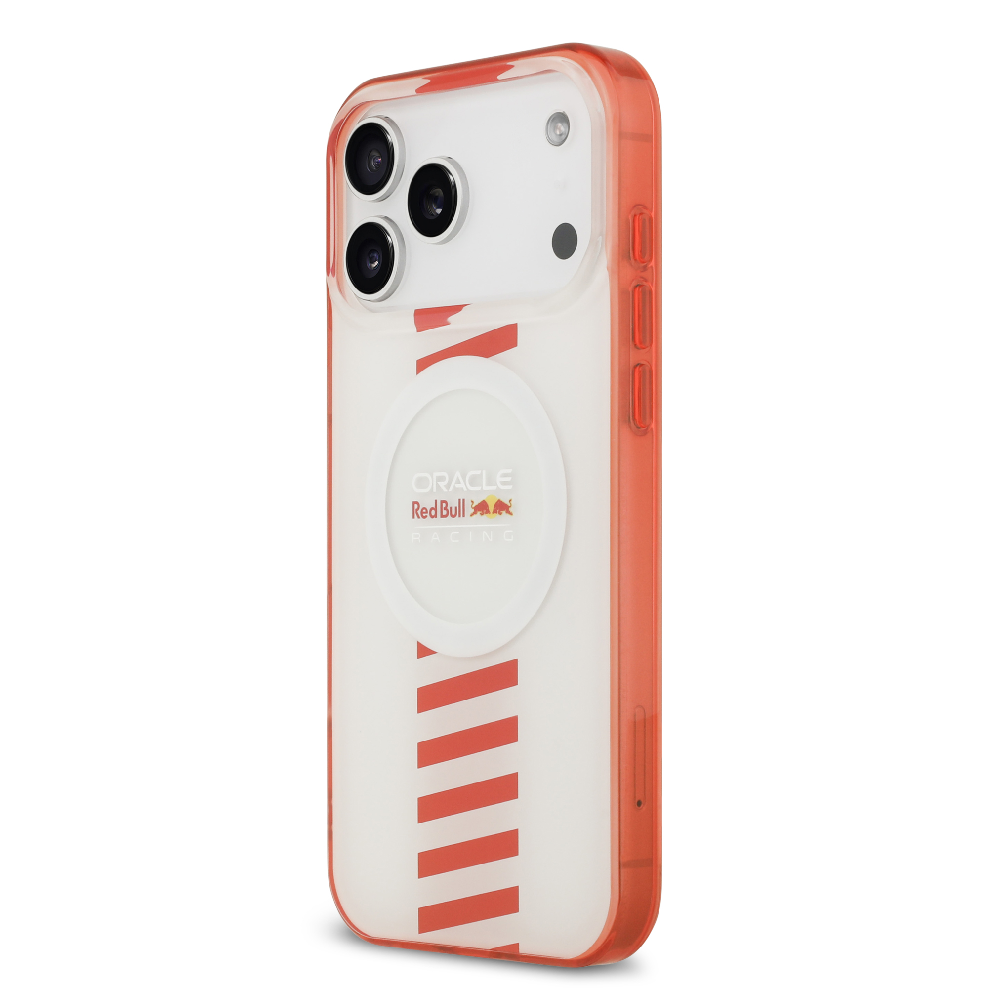 iPhone 17 Pro Max - REDBULL RACING Double Layer Centered Powerbar White — estuche (foto 3 de 8)