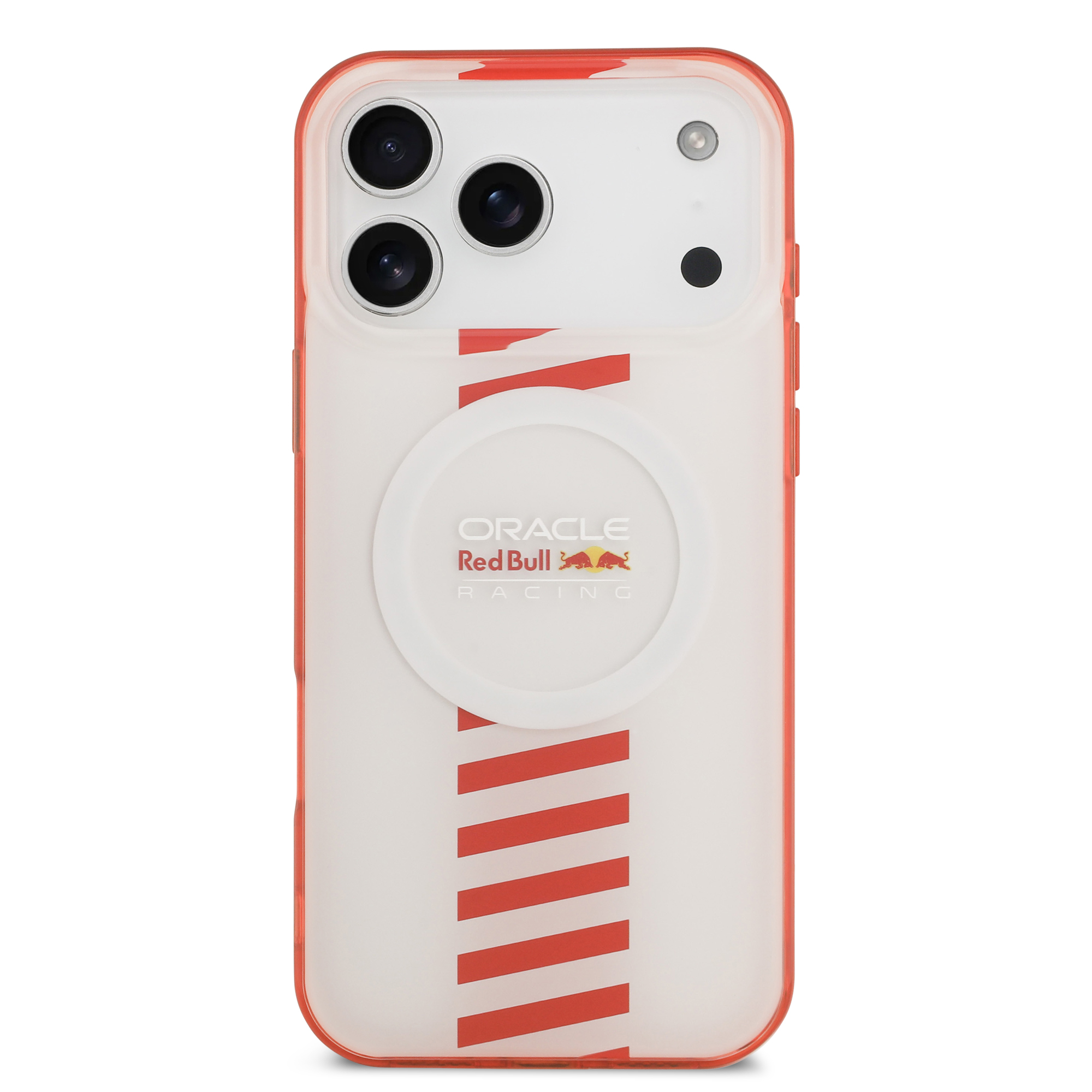 iPhone 17 Pro Max - REDBULL RACING Double Layer Centered Powerbar White