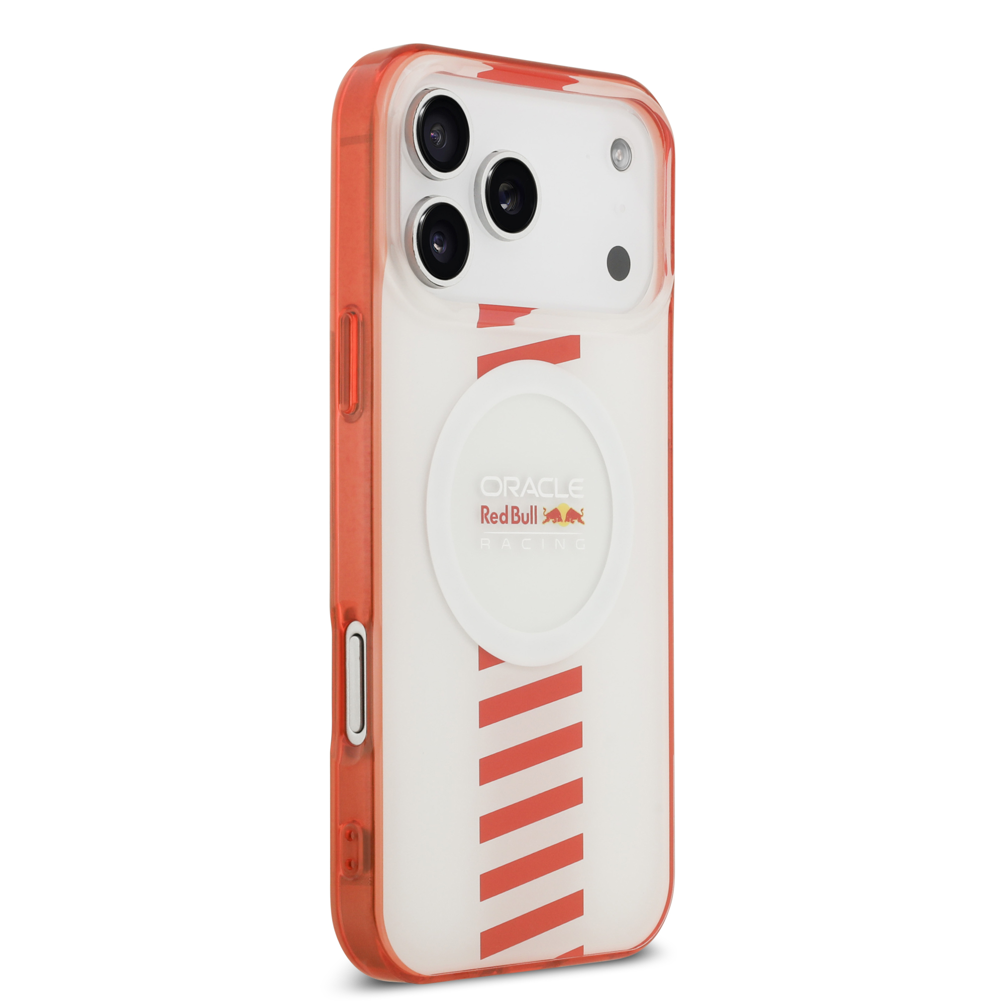 iPhone 17 Pro Max - REDBULL RACING Double Layer Centered Powerbar White — estuche (foto 4 de 8)