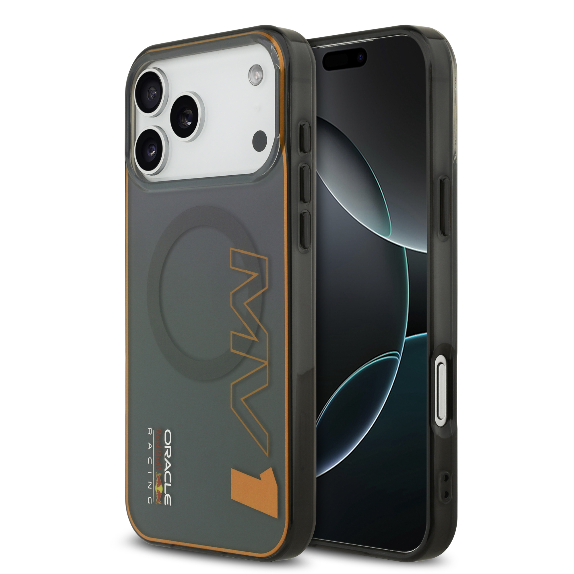 iPhone 17 Pro Max - REDBULL RACING Double Layer Max Verstappen Grey — estuche (foto 2 de 8)