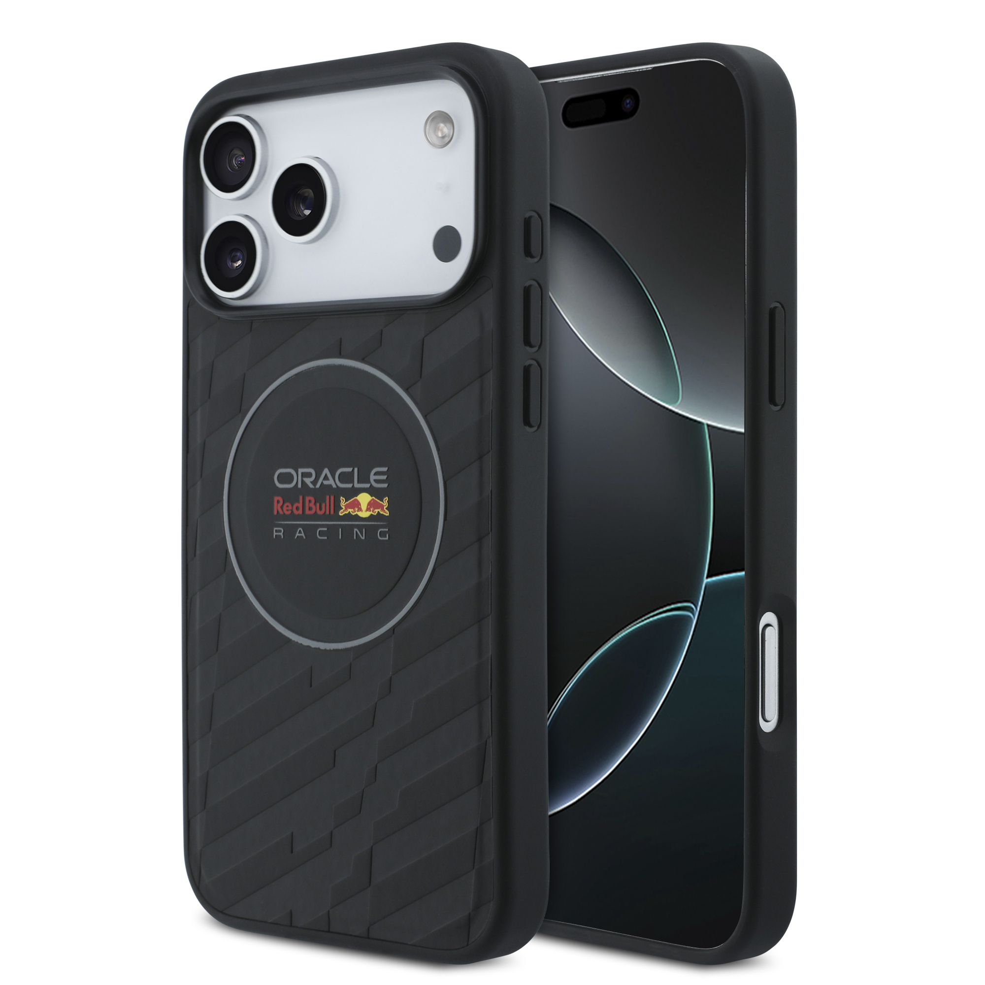 iPhone 17 Pro Max - REDBULL RACING Embossed Black