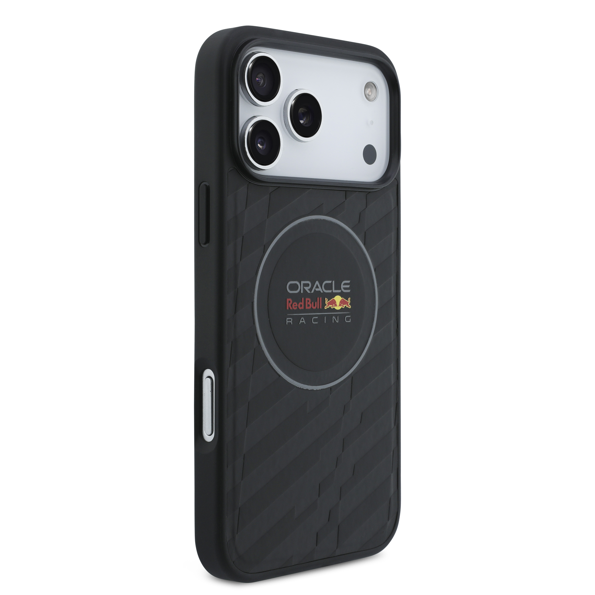 iPhone 17 Pro Max - REDBULL RACING Embossed Black — estuche (foto 4 de 5)