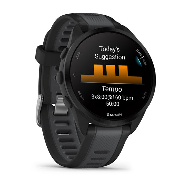 Garmin - Forerunner 165 Music Black/Slate Gray — smartwatch (foto 3 de 4)