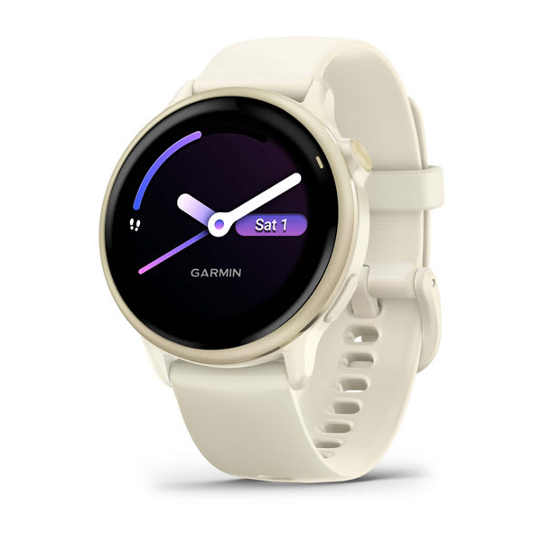 Garmin - Vivoactive 6 Bone Gold