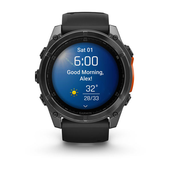 Garmin - Fenix 8 AMOLED Sapphire Titanium 51mm Black — smartwatch (foto 2 de 4)