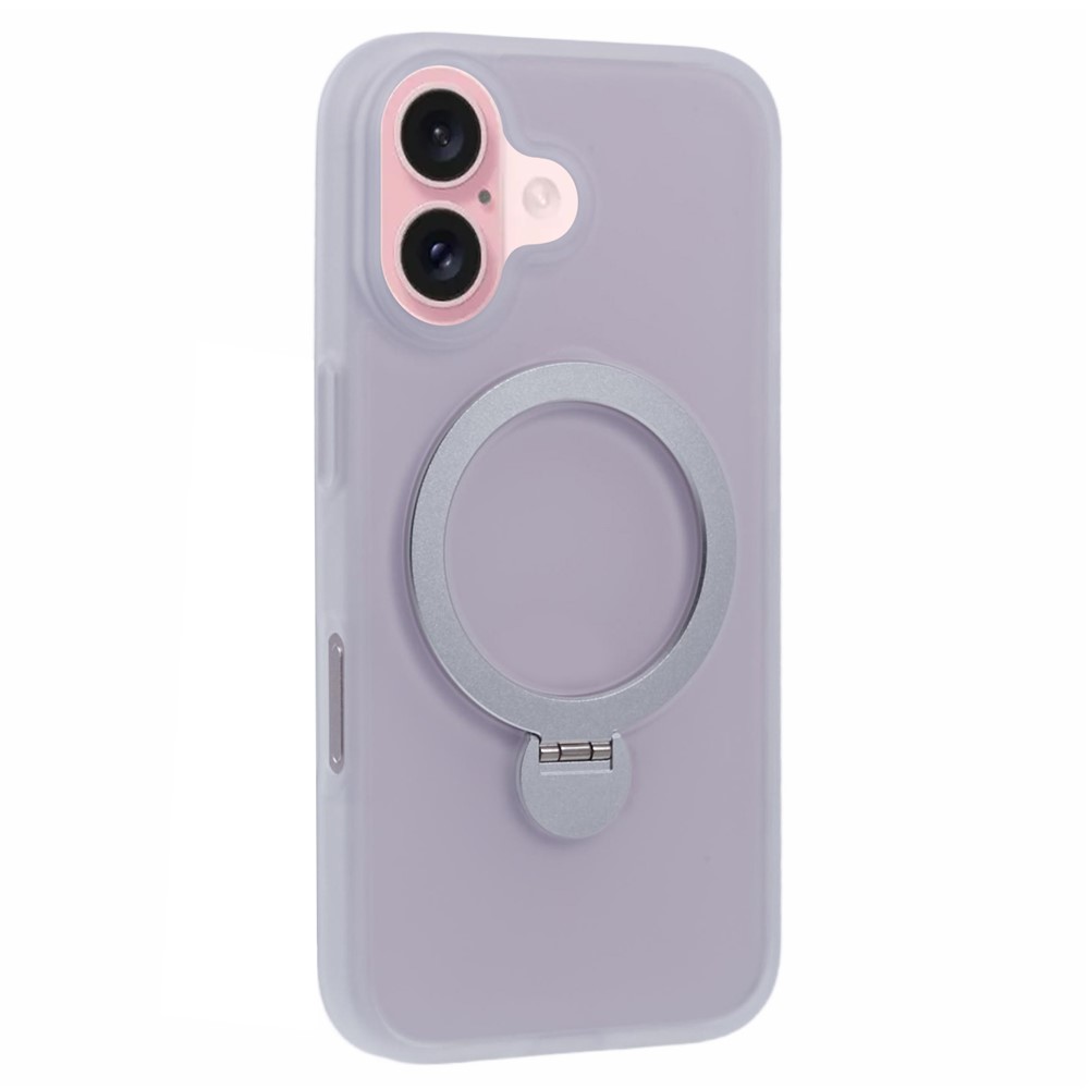 iPhone 17 - Rotating Kickstand With MagSafe Transparent — estuche