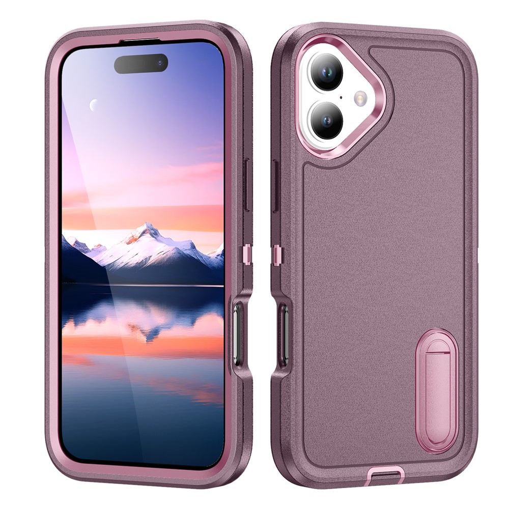 iPhone 17 - EVA 3 in 1 Purple Pink — estuche