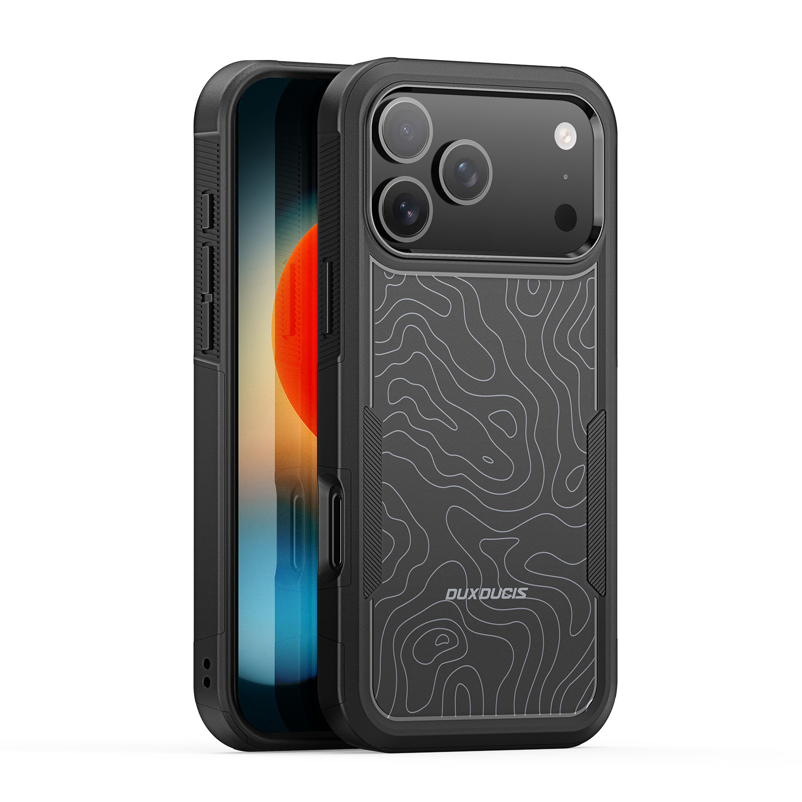 iPhone 17 Pro - DUX DUCIS Series 10FT Drop Protection Contour — estuche
