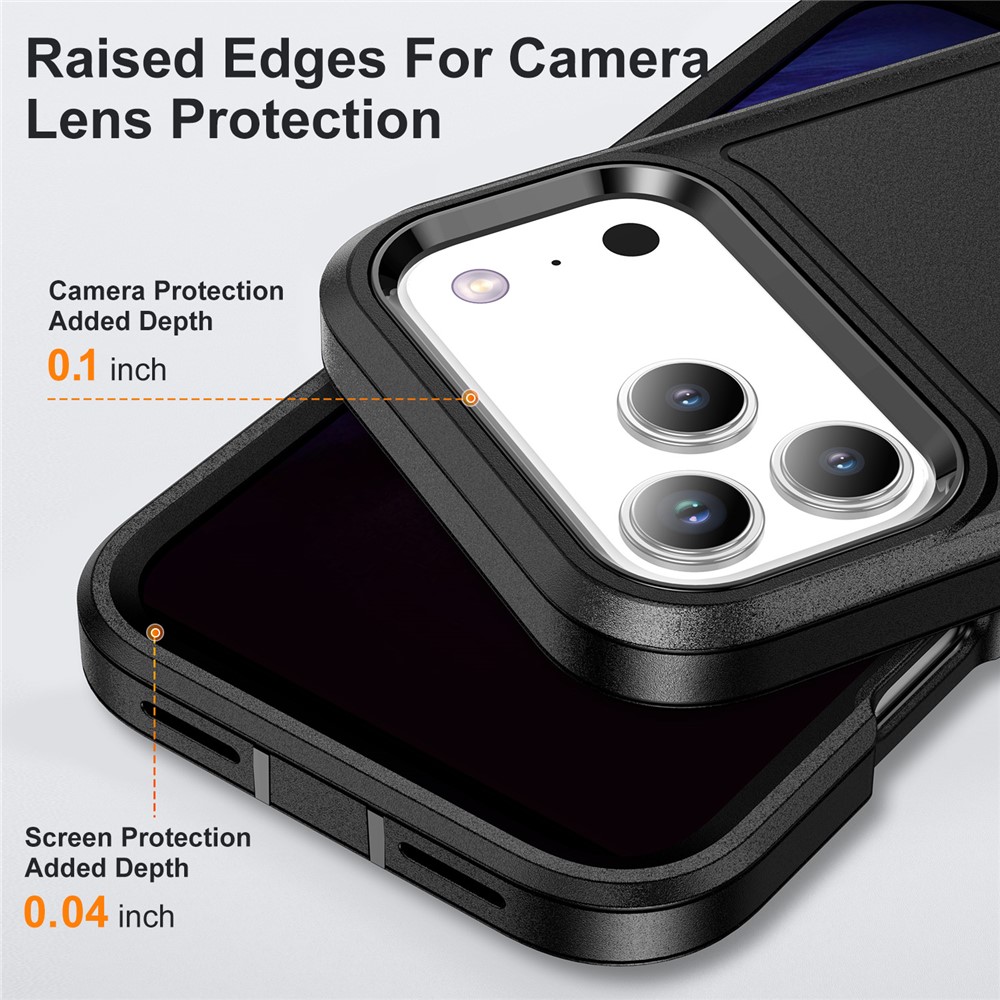 iPhone 17 Pro - EVA 3 in 1 Black — estuche (foto 5 de 9)