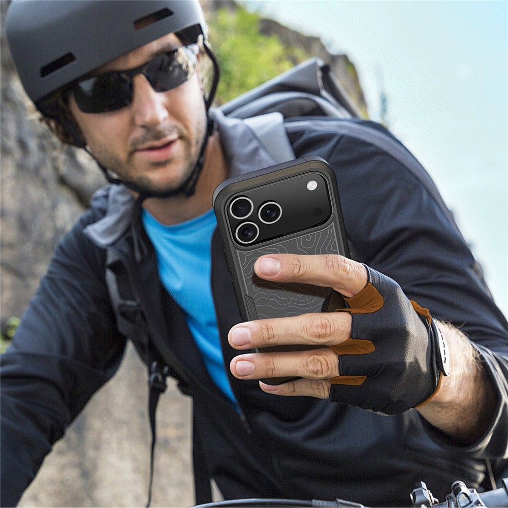 iPhone 17 Pro Max - DUX DUCIS Series 10FT Drop Protection Contour — estuche (foto 11 de 13)
