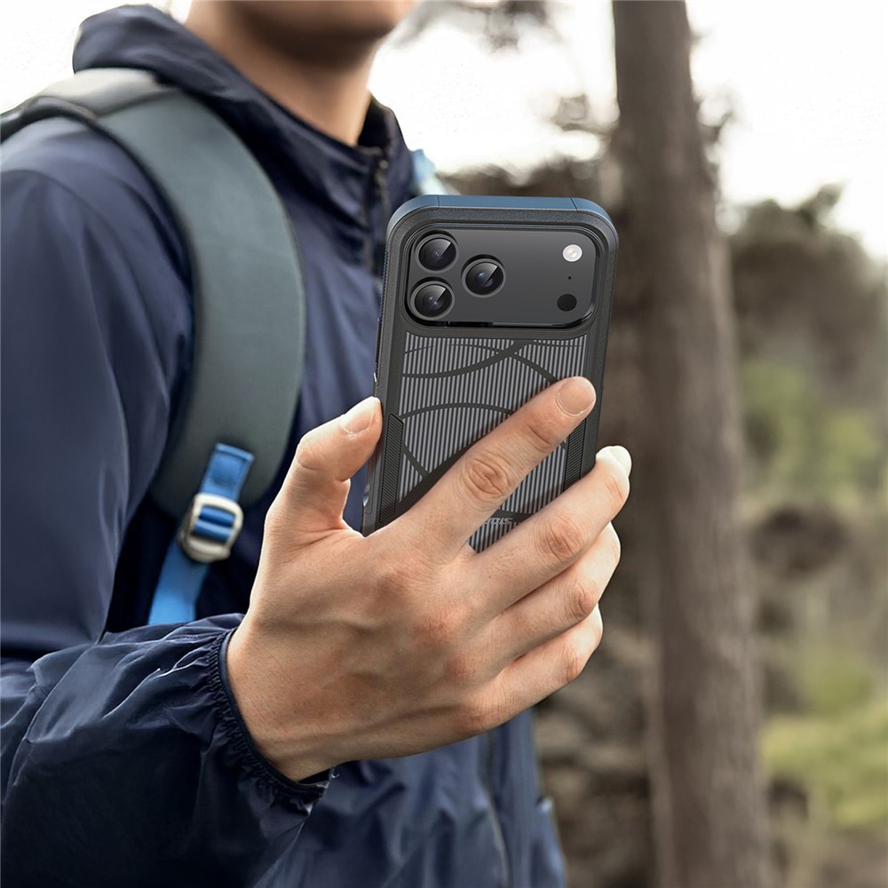 iPhone 17 Pro Max - DUX DUCIS Series 10FT Drop Protection Rhythm — estuche (foto 12 de 13)