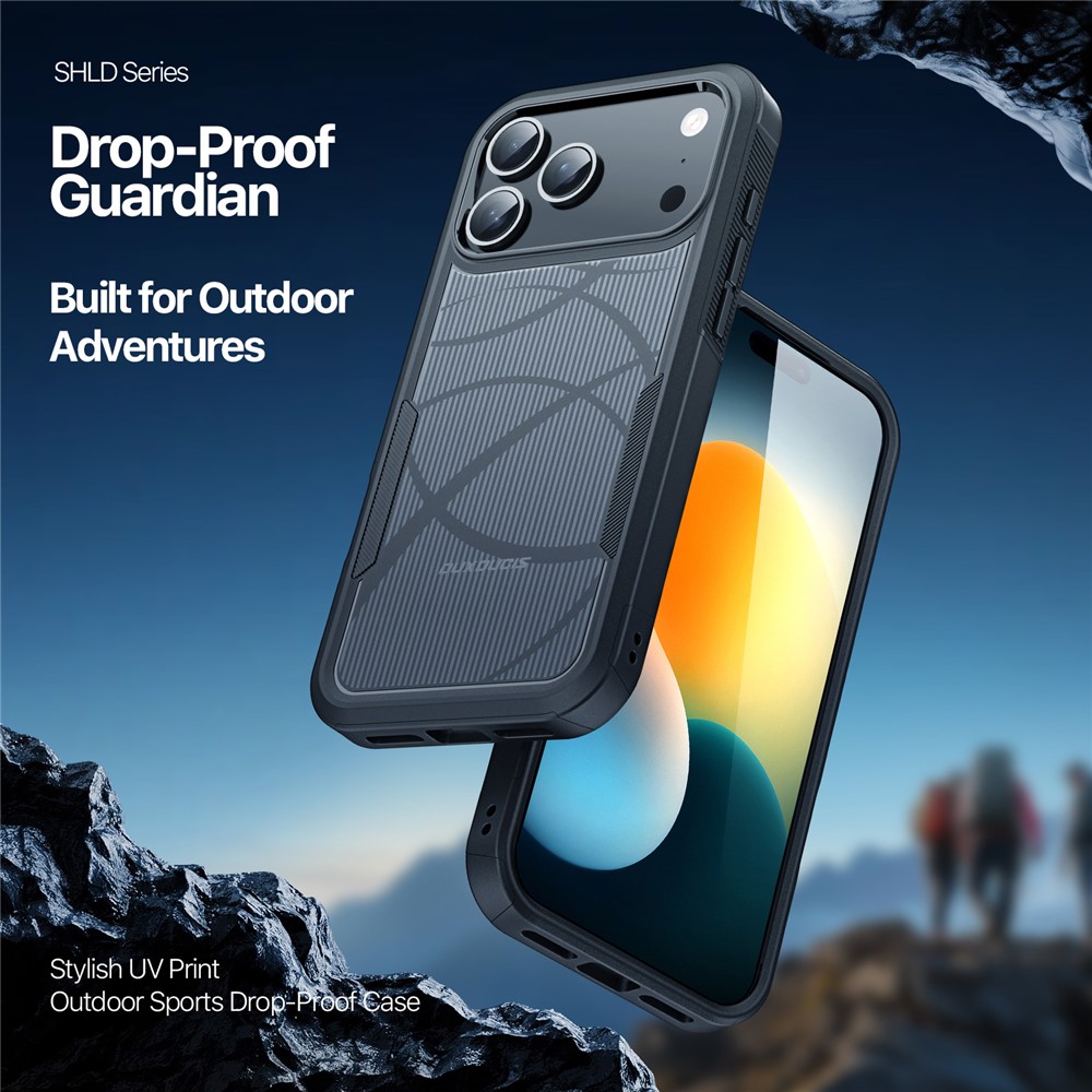 iPhone 17 Pro Max - DUX DUCIS Series 10FT Drop Protection Rhythm — estuche (foto 4 de 13)