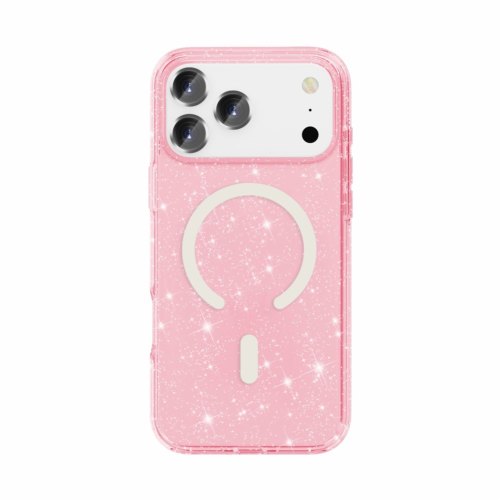 iPhone 17 Pro Max - Glitter Powder With MagSafe Pink — estuche (foto 6 de 9)