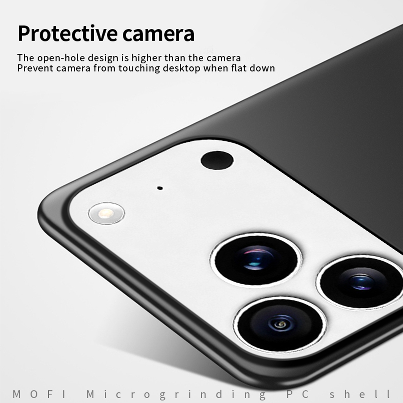 iPhone 17 Pro Max - MOFI Shield Black — estuche (foto 3 de 4)