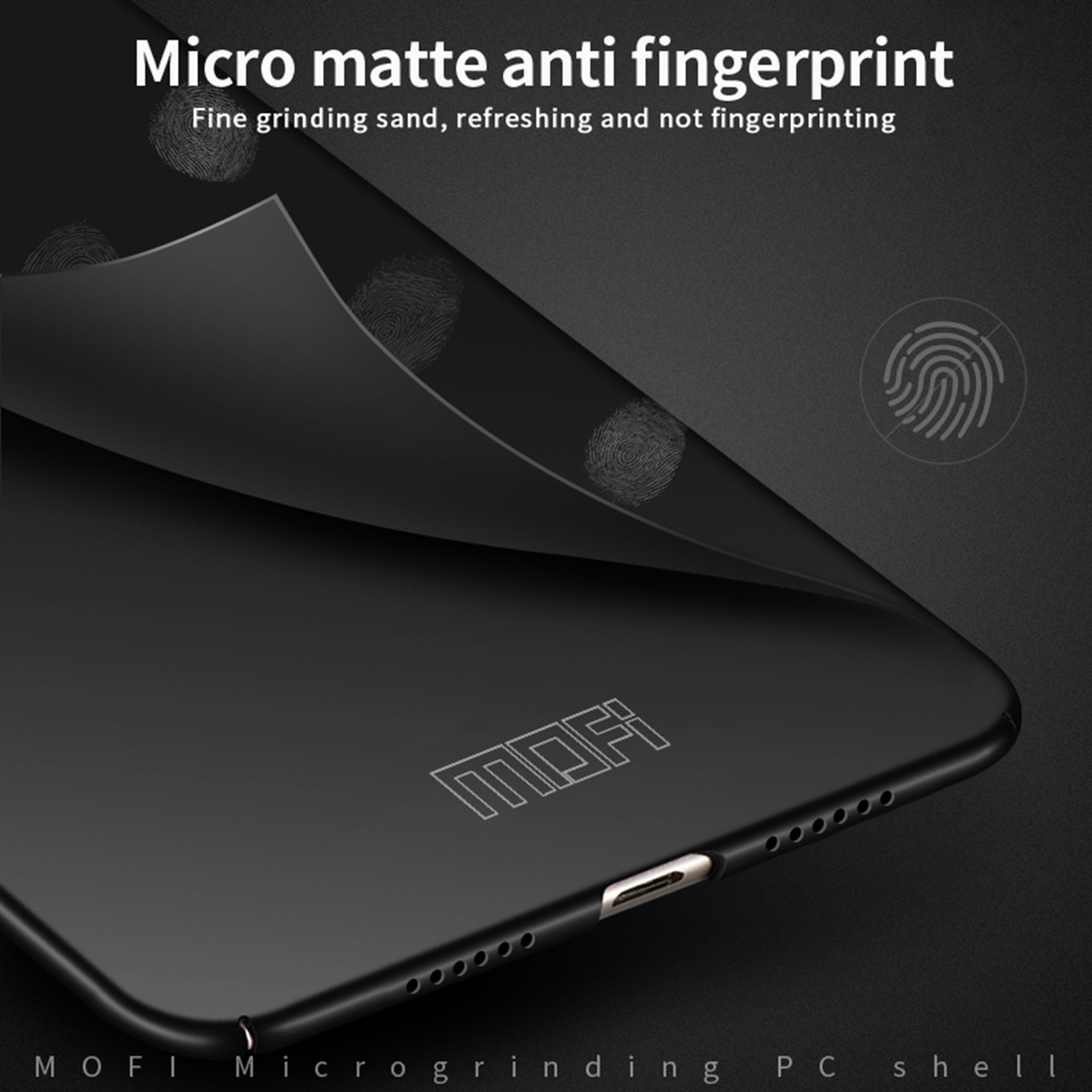 iPhone 17 Pro Max - MOFI Shield Black — estuche (foto 4 de 4)