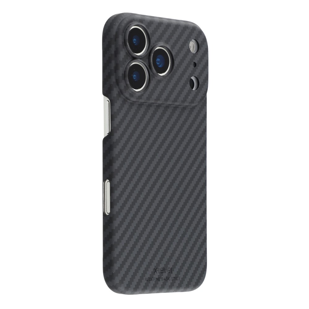 iPhone 17 Pro Max - X-LEVEL Ultra Thin Black — estuche