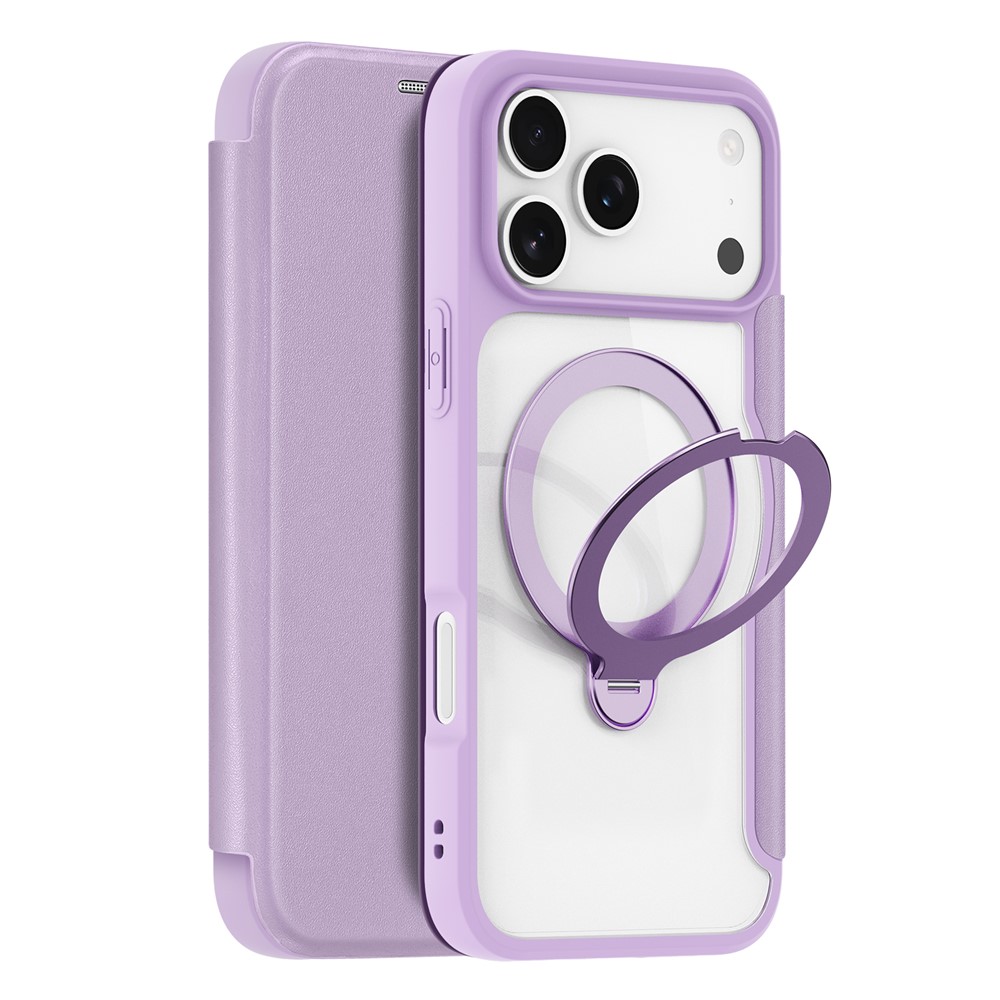 iPhone 17 Pro Max - DUX DUCIS Skin X Pro Series With MagSafe Purple — estuche