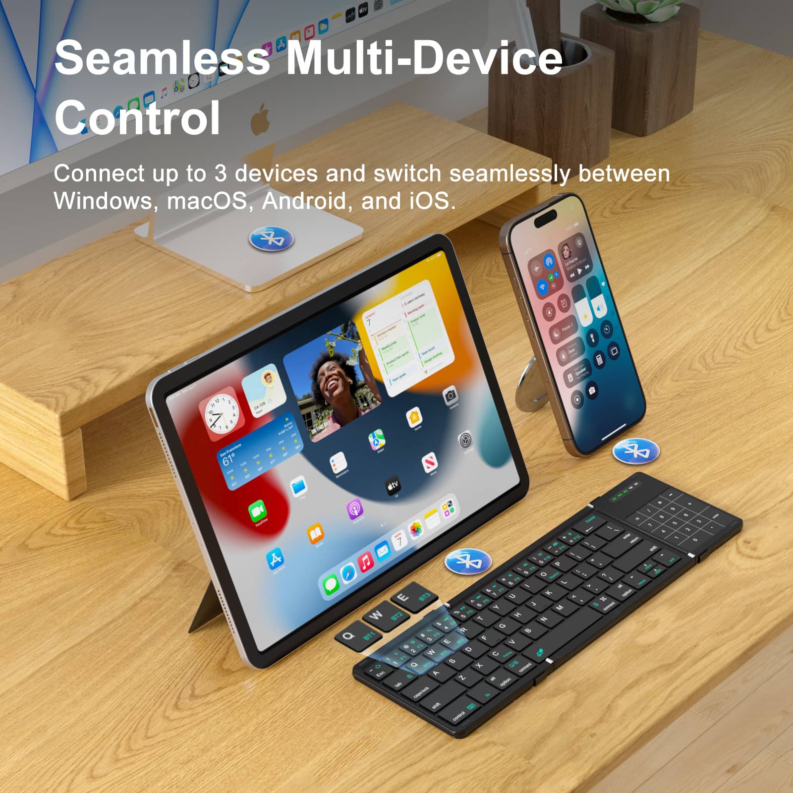 Keyboard - NILLKIN Cube Pocket Black — estuche (foto 6 de 9)