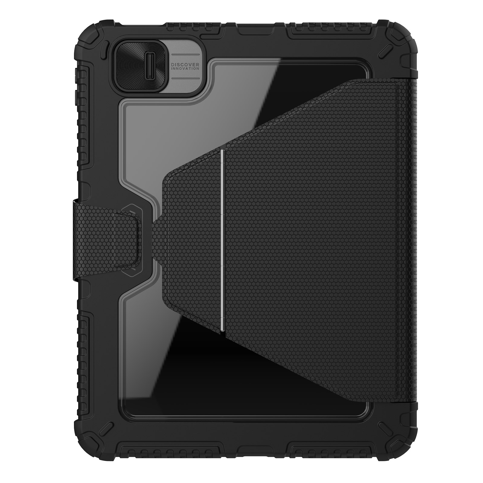 iPad 11 (A16) 2025 - NILLKIN Bumper Combo Keyboard Case Magnetic Black