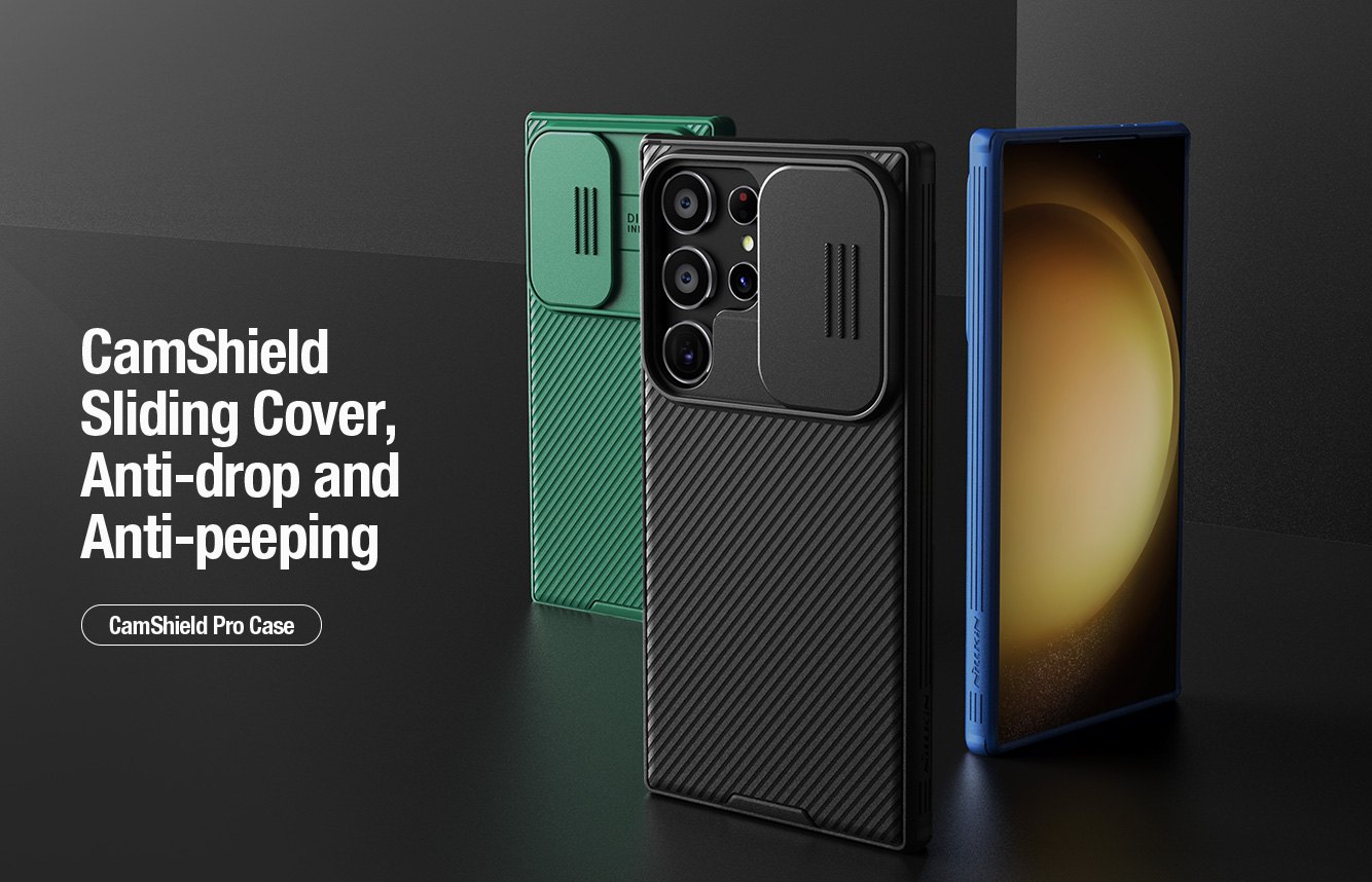 Samsung Galaxy S24 Ultra - NILLKIN CamShield Pro Black — estuche (foto 3 de 8)