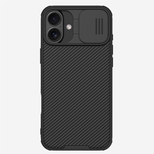 iPhone 16 - NILLKIN CamShield Pro Black — estuche
