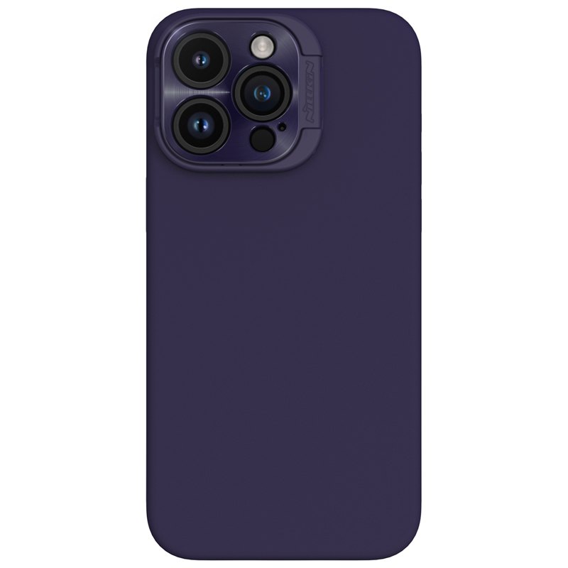 iPhone 15 Pro Max - NILLKIN Lens Wing Magnetic Deep Purple — estuche (foto 6 de 8)
