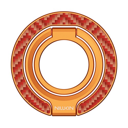 Ring Stand - NILLKIN FiberSnap Magnetic Orange — soporte