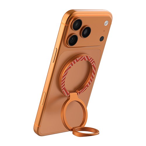 Ring Stand - NILLKIN FiberSnap Magnetic Orange — soporte (foto 4 de 5)