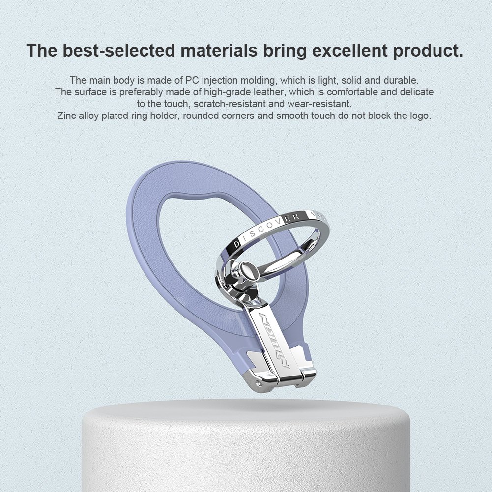 Ring Holder - NILLKIN SnapGrip Magnetic Lavender — soporte (foto 7 de 8)