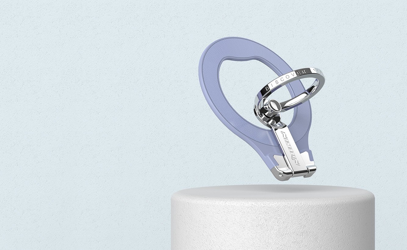 Ring Holder - NILLKIN SnapGrip Magnetic Lavender — soporte (foto 8 de 8)