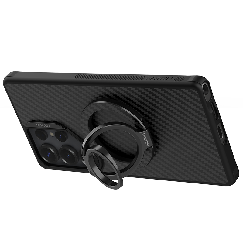 Ring Stand - NILLKIN FiberSnap Magnetic Black — soporte (foto 4 de 4)
