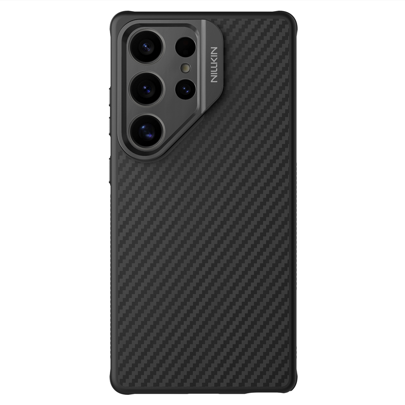 Samsung Galaxy S25 Ultra - NILLKIN CarboProp Magnetic Case Black — estuche