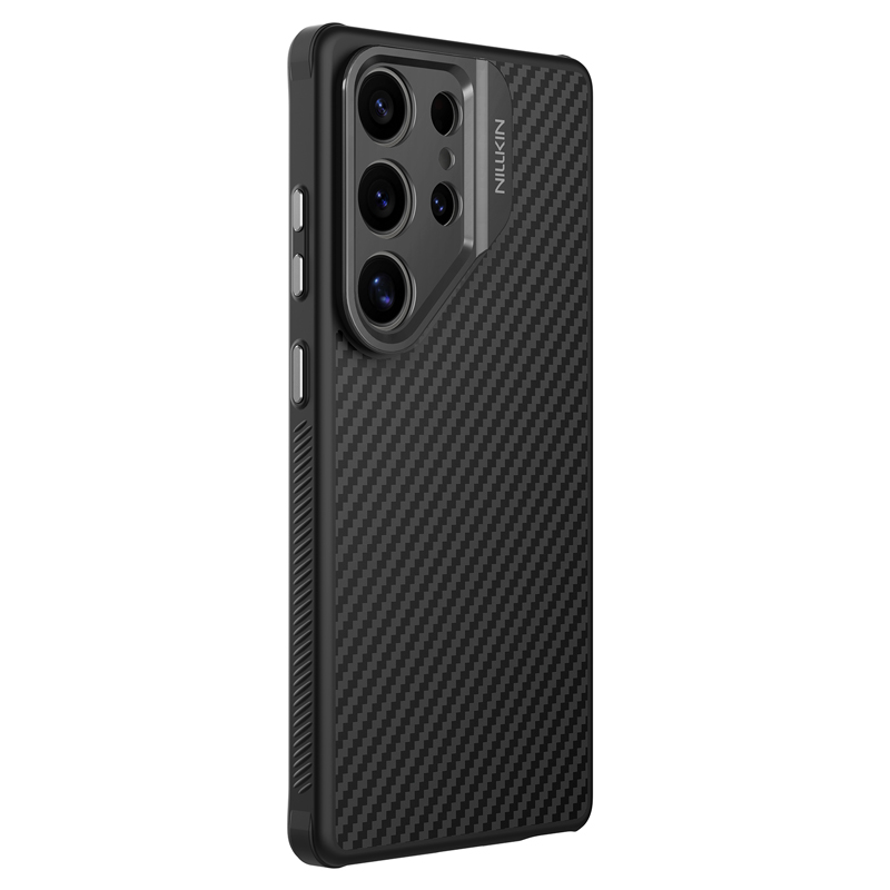 Samsung Galaxy S25 Ultra - NILLKIN CarboProp Magnetic Case Black — estuche (foto 2 de 4)
