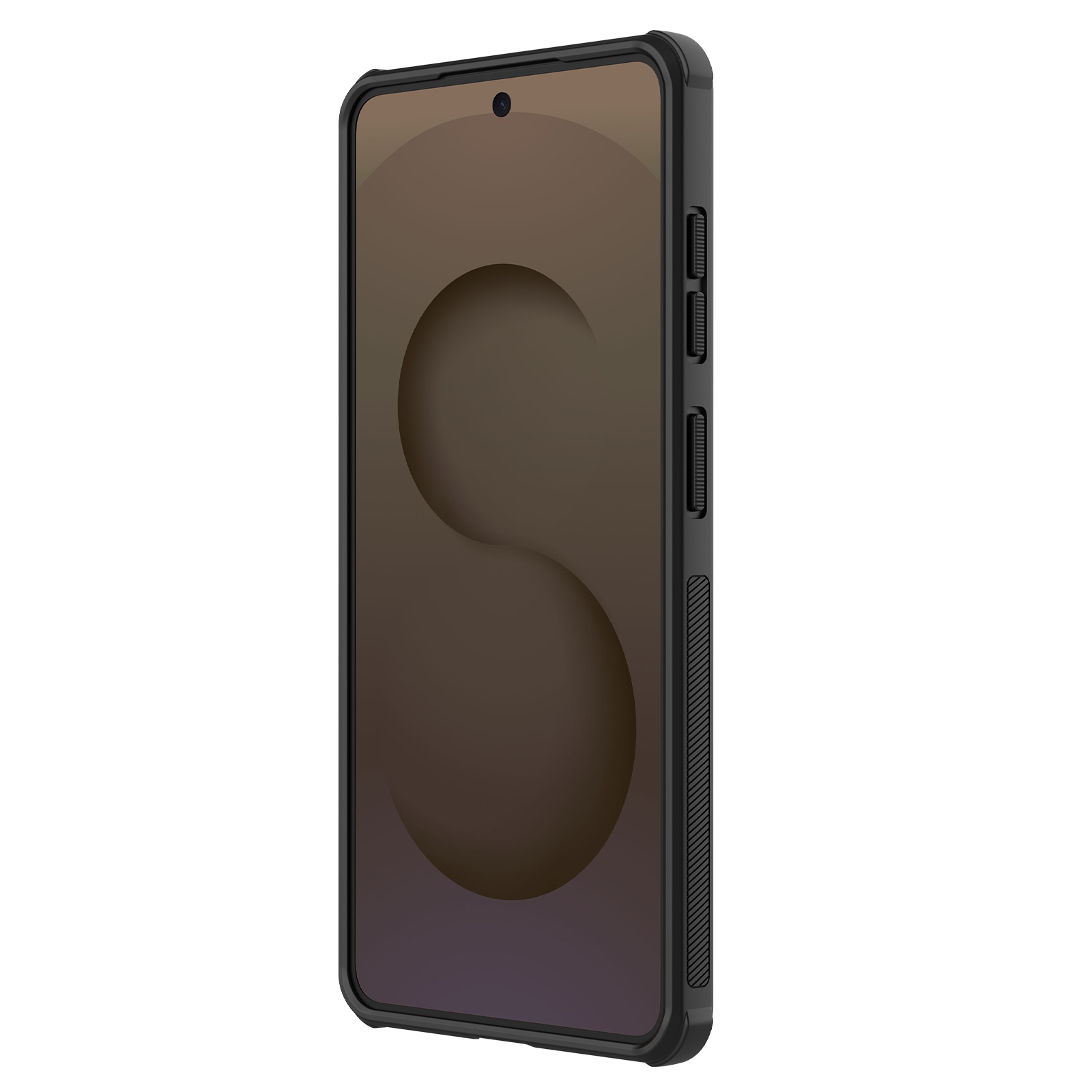 Samsung Galaxy S26 - NILLKIN Super Frosted Shield Pro Magnetic Black — estuche (foto 4 de 4)