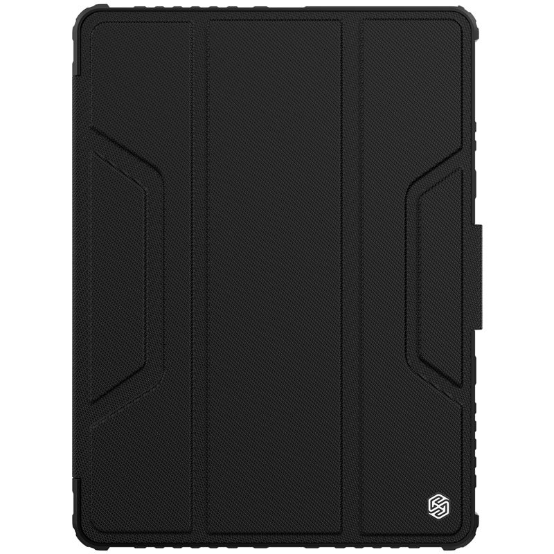 iPad 10.2 2019 - NILLKIN Bumper Pro Case Black — estuche