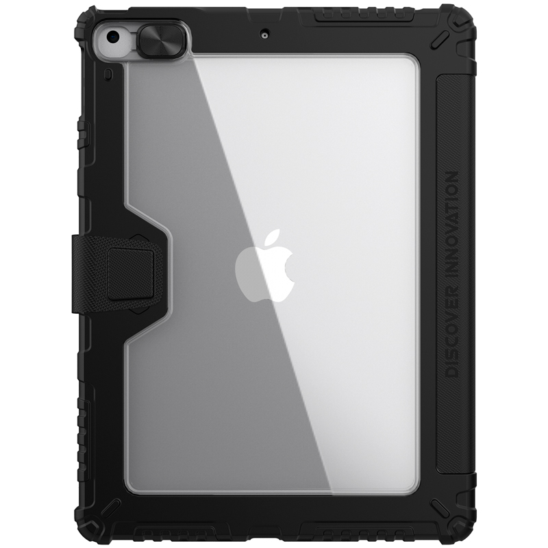 iPad 10.2 2019 - NILLKIN Bumper Pro Case Black — estuche (foto 2 de 4)