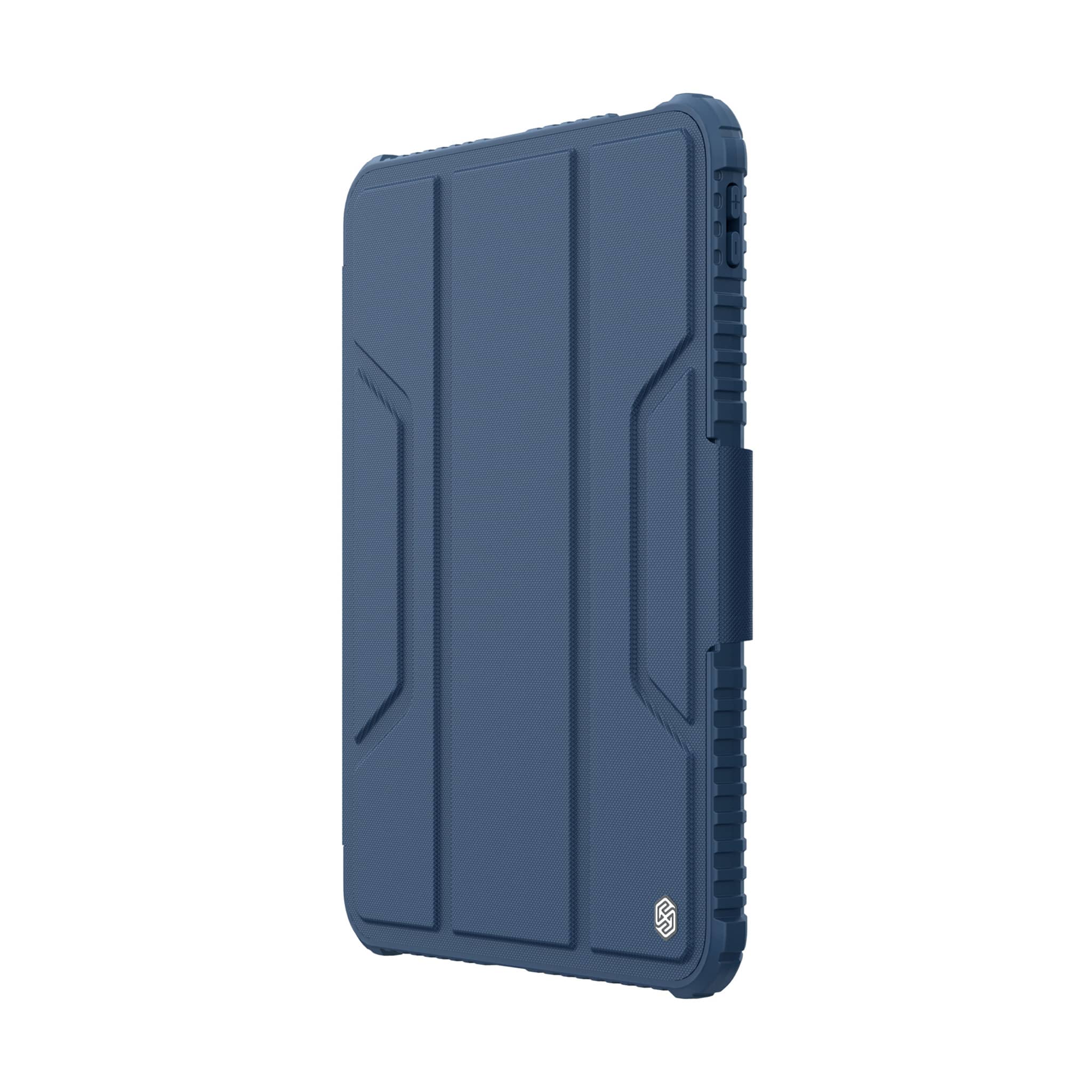 iPad Pro 13 2024 - NILLKIN Bumper Pro Case Multi Angle Blue — estuche (foto 4 de 6)