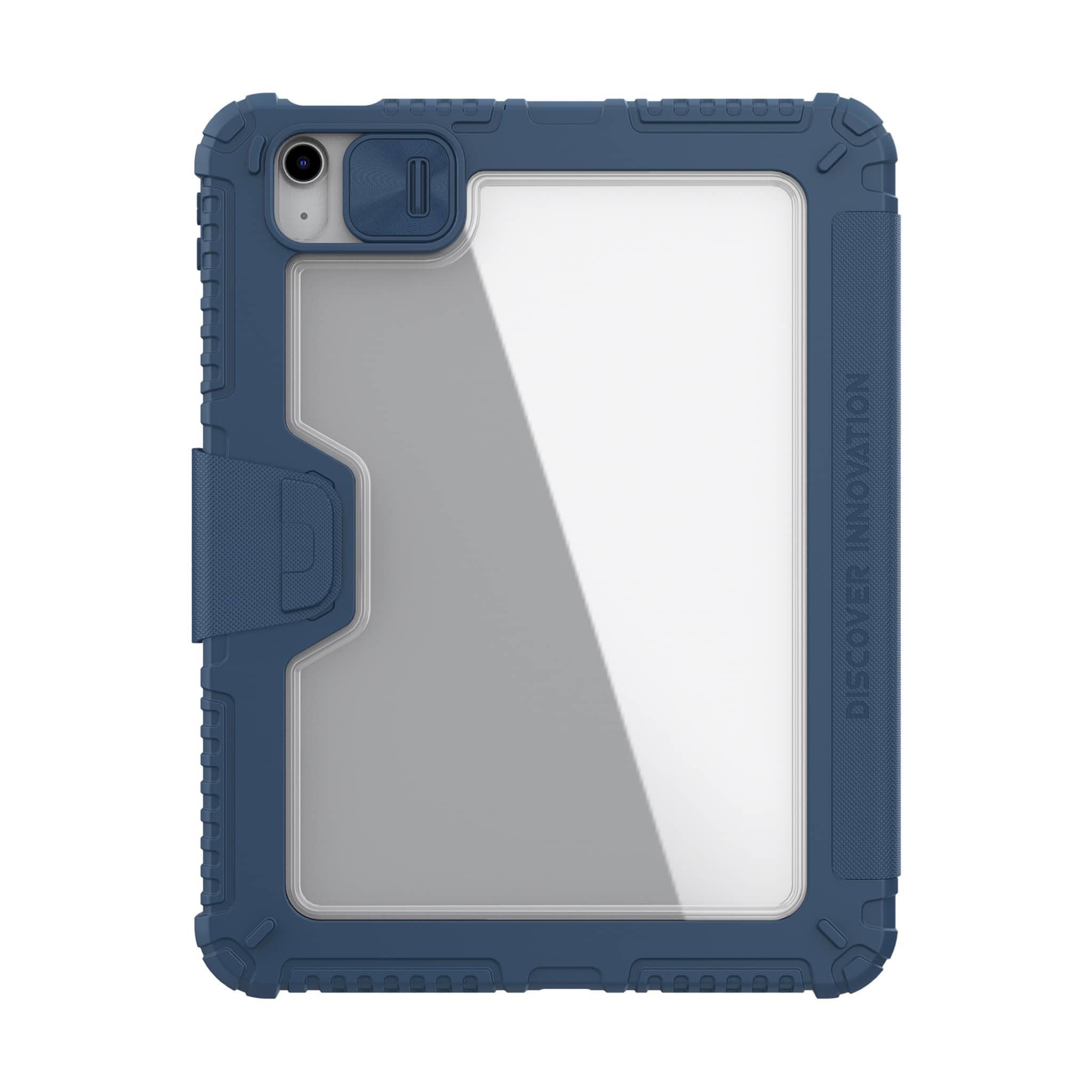 iPad Pro 13 2024 - NILLKIN Bumper Pro Case Multi Angle Blue — estuche (foto 5 de 6)
